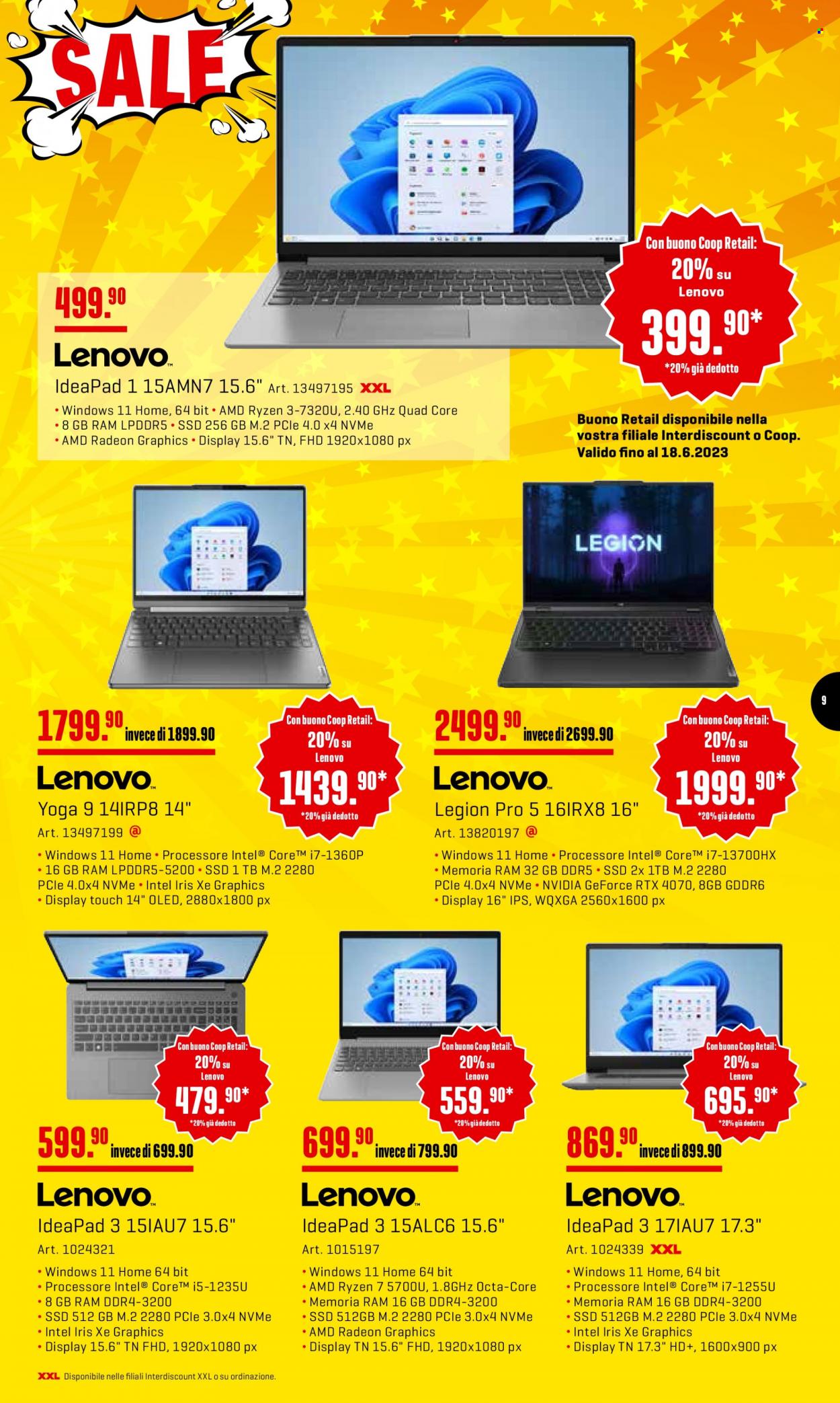 Volantino Interdiscount - 5.6.2023 - 25.6.2023. Pagina 9