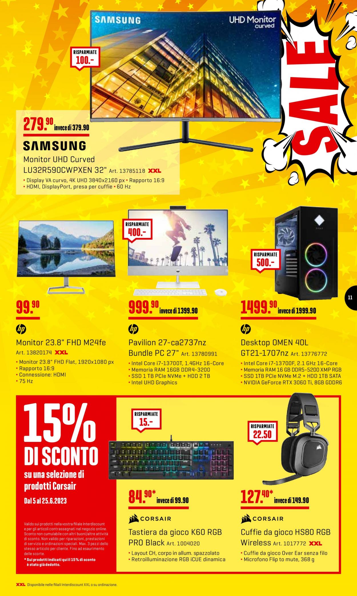 Volantino Interdiscount - 5.6.2023 - 25.6.2023. Pagina 11