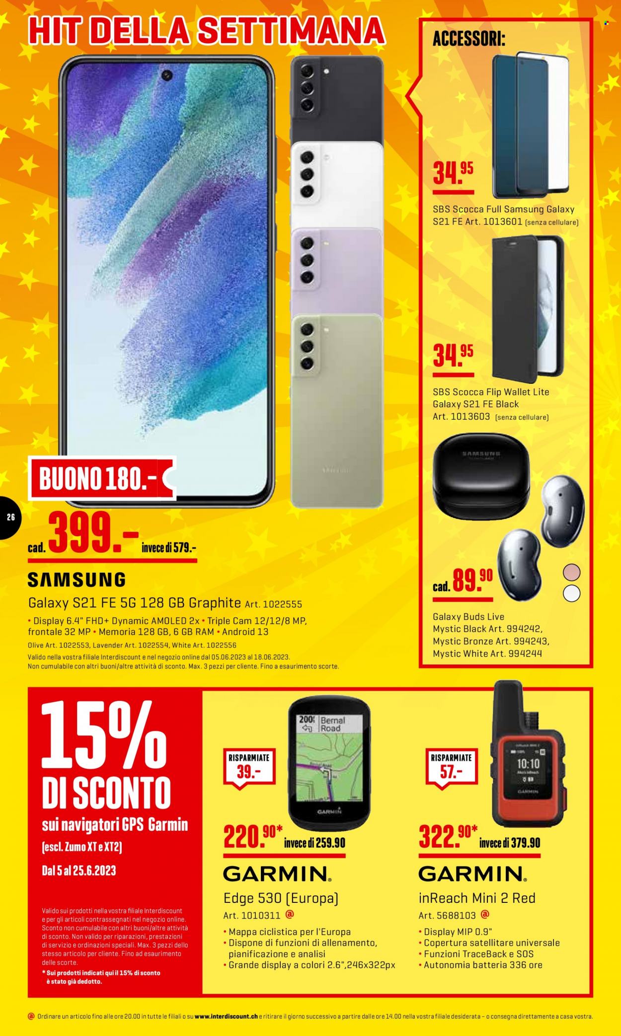 Volantino Interdiscount - 5.6.2023 - 25.6.2023. Pagina 26