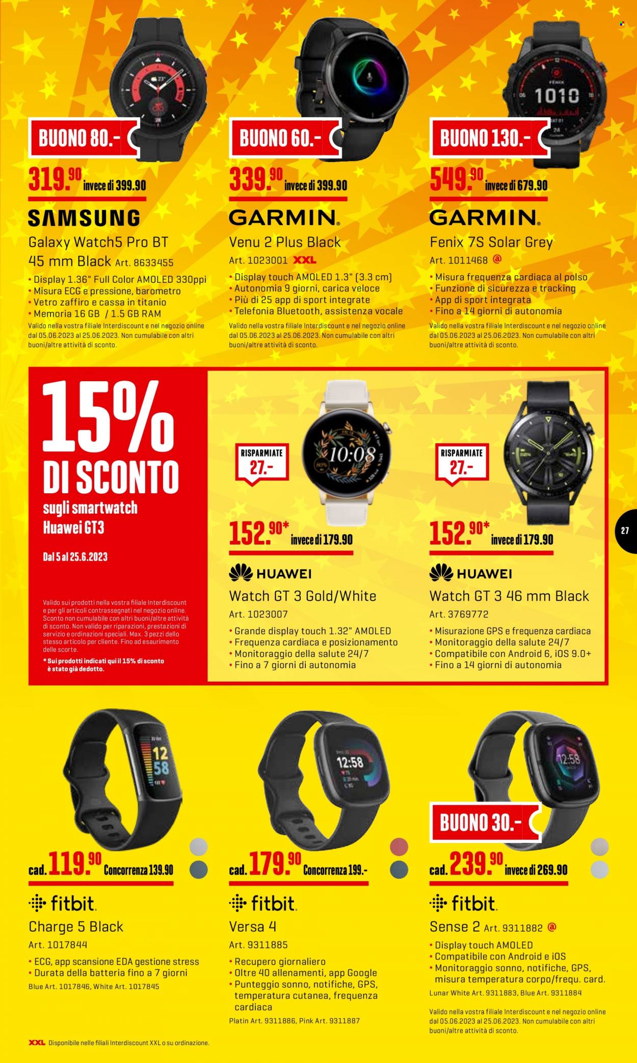 Volantino Interdiscount - 5.6.2023 - 25.6.2023. Pagina 27