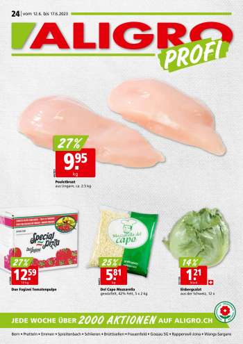 Prospekte ALIGRO - 12.6.2023 - 17.6.2023.