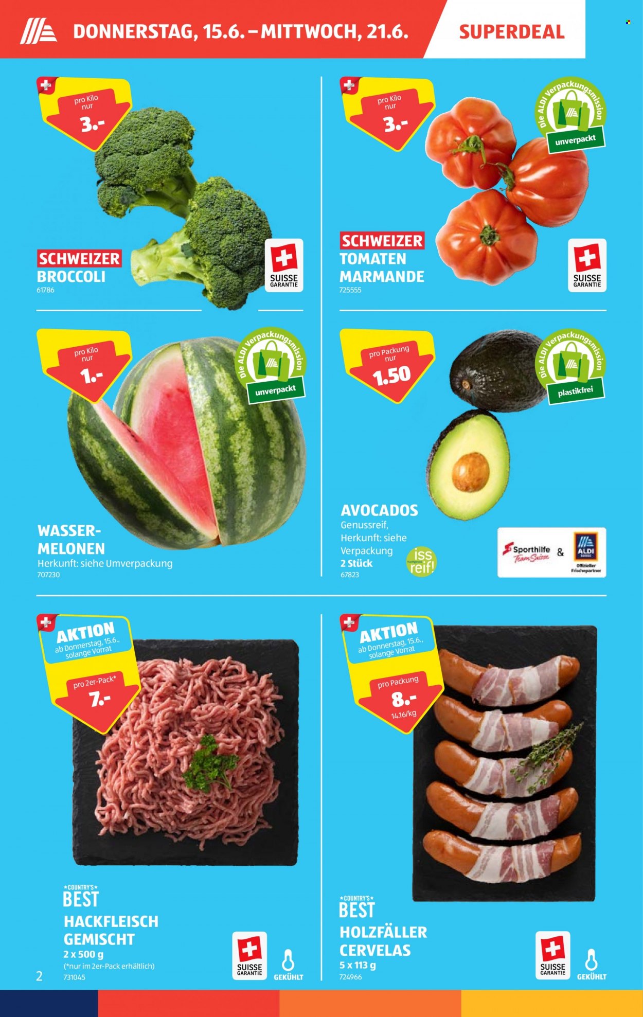Catalogue Aldi - 15.6.2023 - 21.6.2023. Page 2
