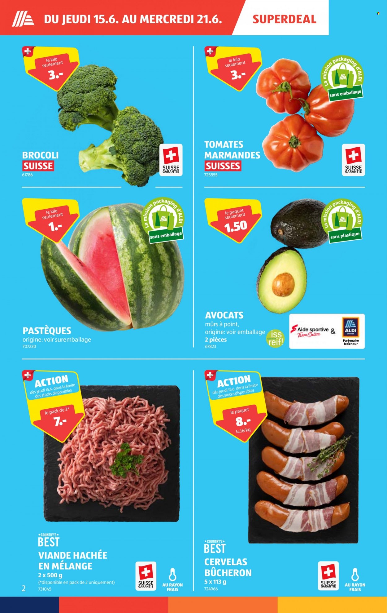 Catalogue Aldi - 15.6.2023 - 21.6.2023. Page 2