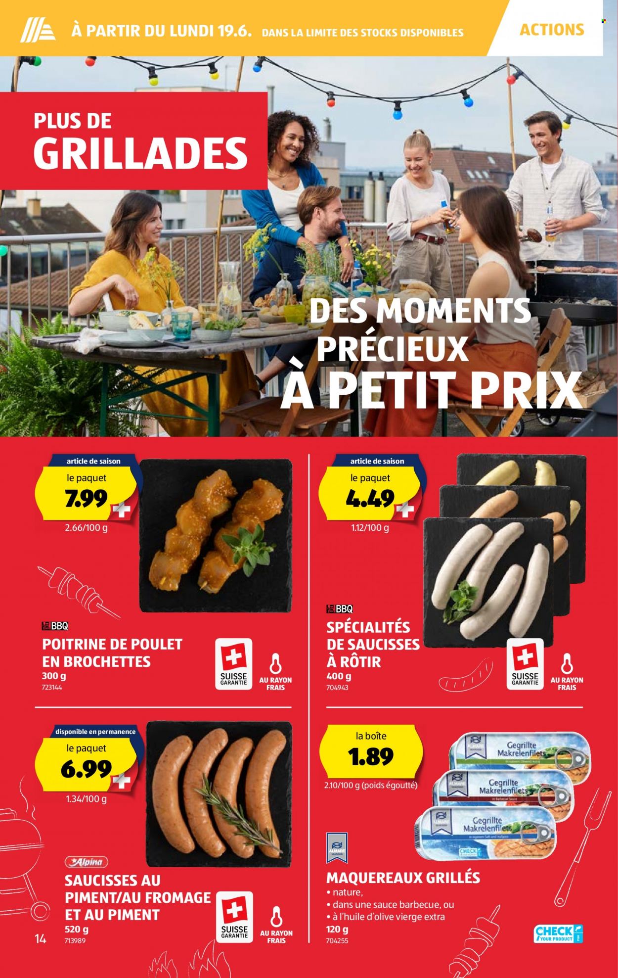 Catalogue Aldi - 15.6.2023 - 21.6.2023. Page 14