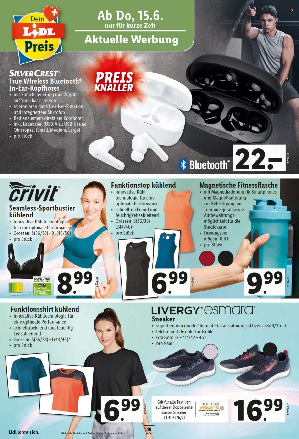 Catalogue Lidl - 15.6.2023 - 21.6.2023. Page 18