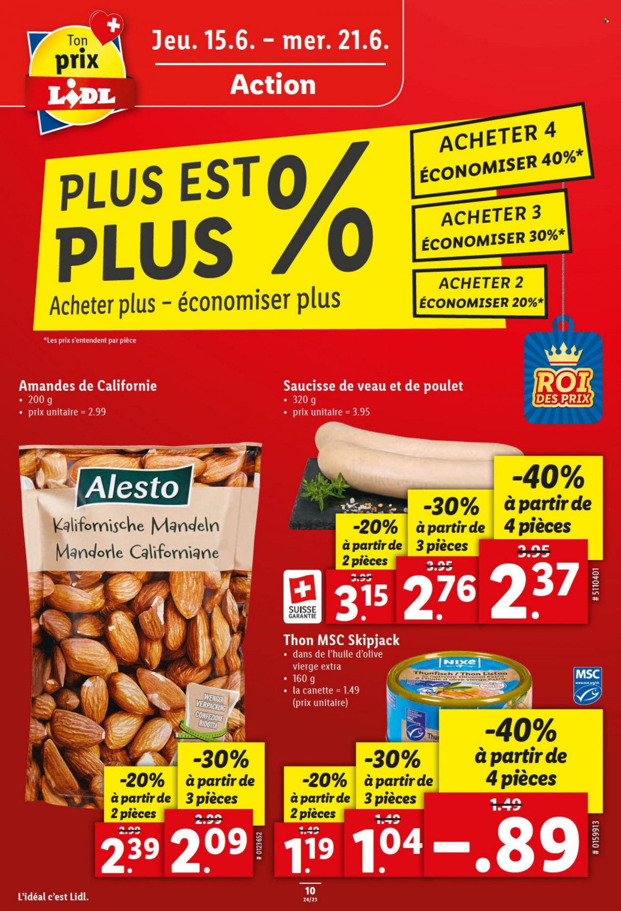Catalogue Lidl - 15.6.2023 - 21.6.2023. Page 10
