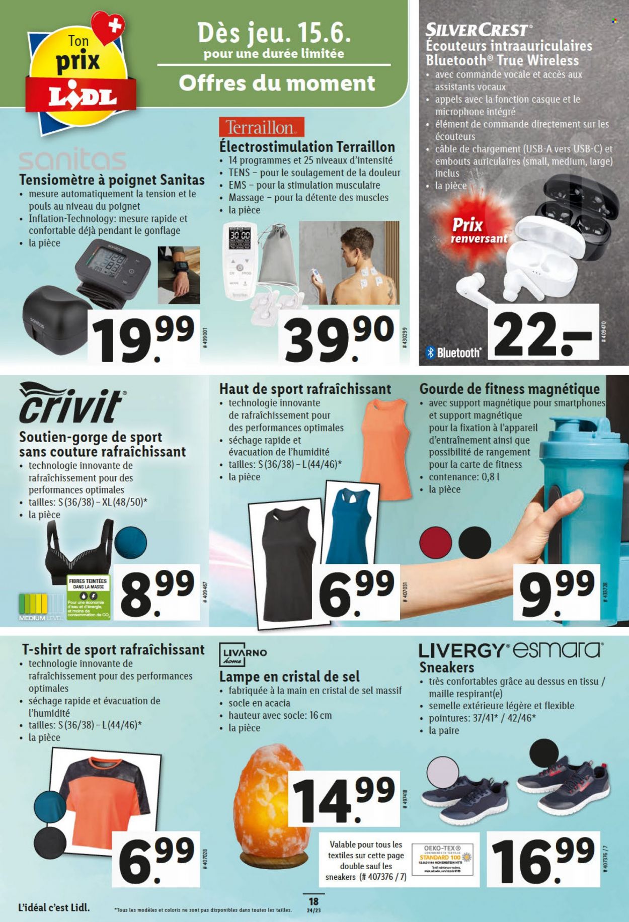Catalogue Lidl - 15.6.2023 - 21.6.2023. Page 18