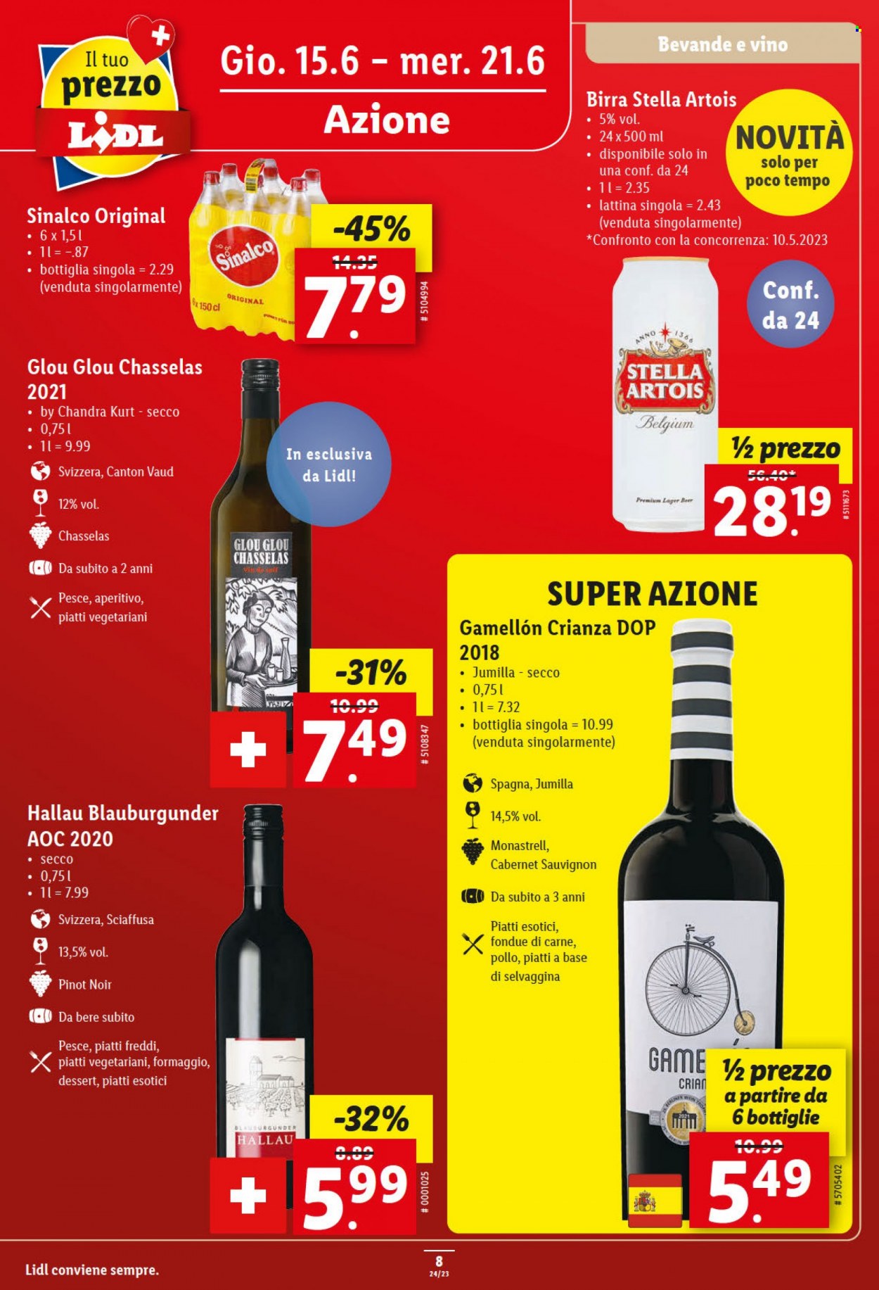 Catalogue Lidl - 15.6.2023 - 21.6.2023. Page 8