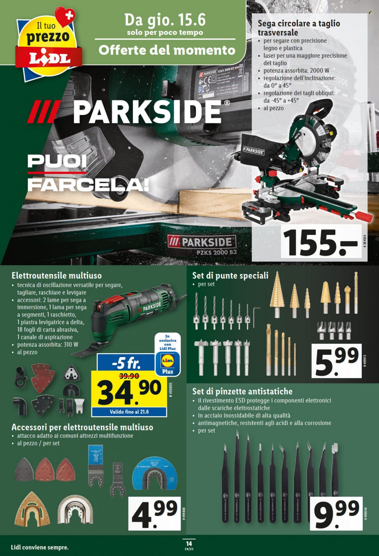 Catalogue Lidl - 15.6.2023 - 21.6.2023. Page 14