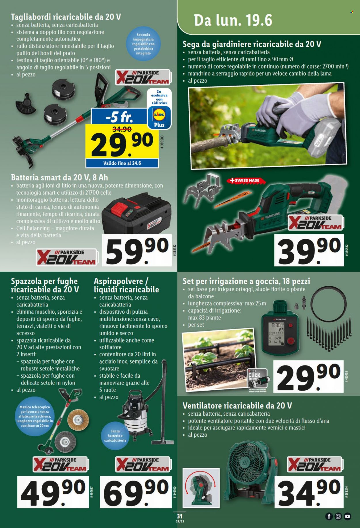 Catalogue Lidl - 15.6.2023 - 21.6.2023. Page 31