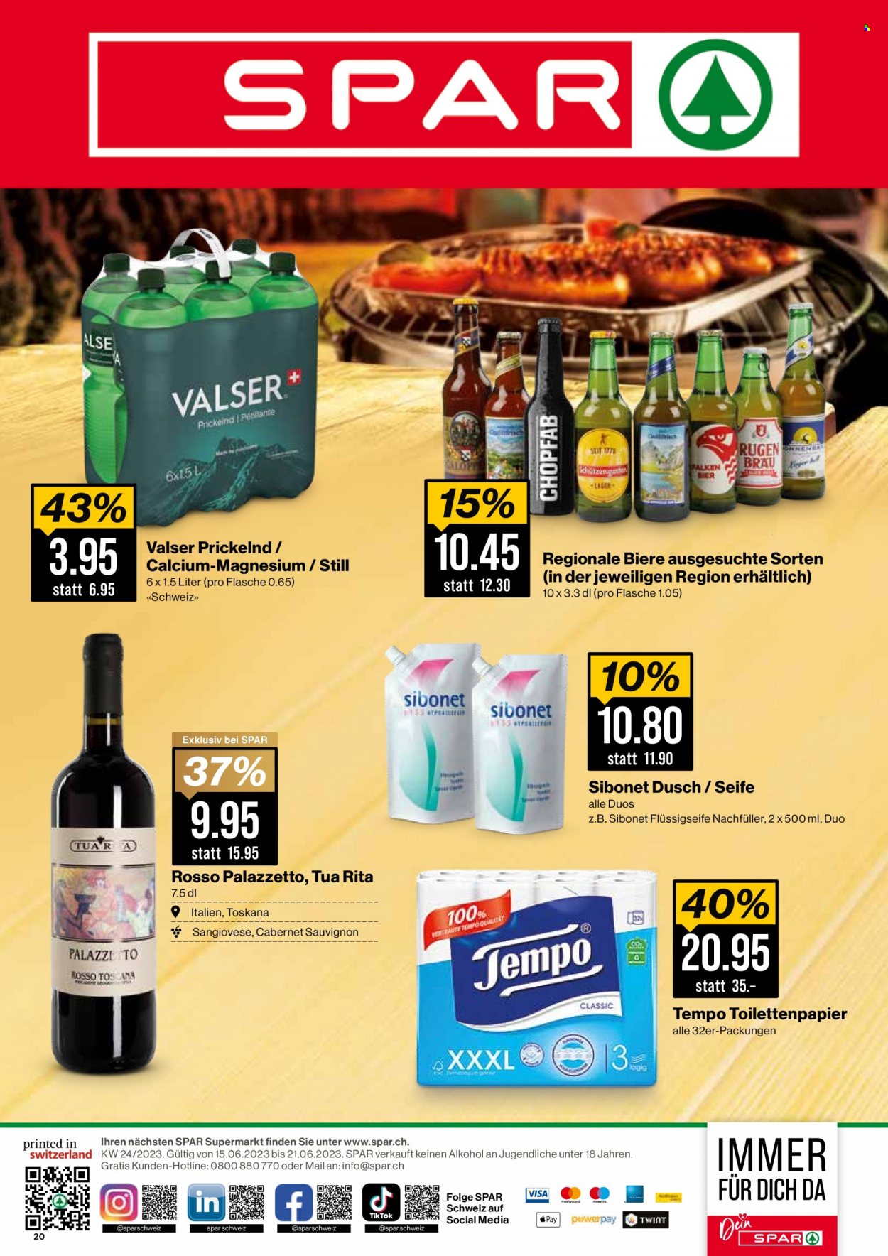 Volantino SPAR - 15.6.2023 - 21.6.2023. Pagina 20