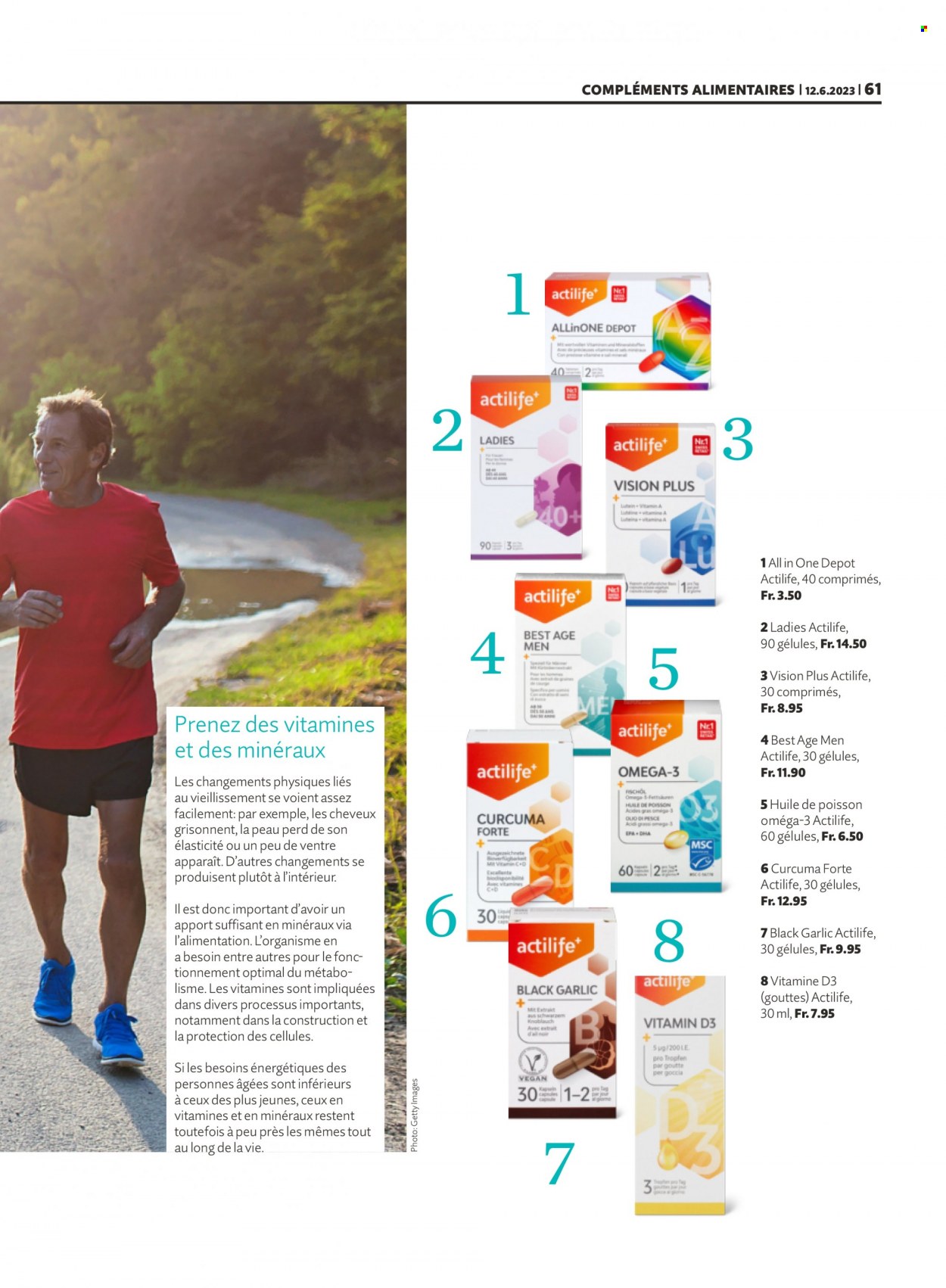 Catalogue Migros - 12.6.2023 - 18.6.2023. Page 61