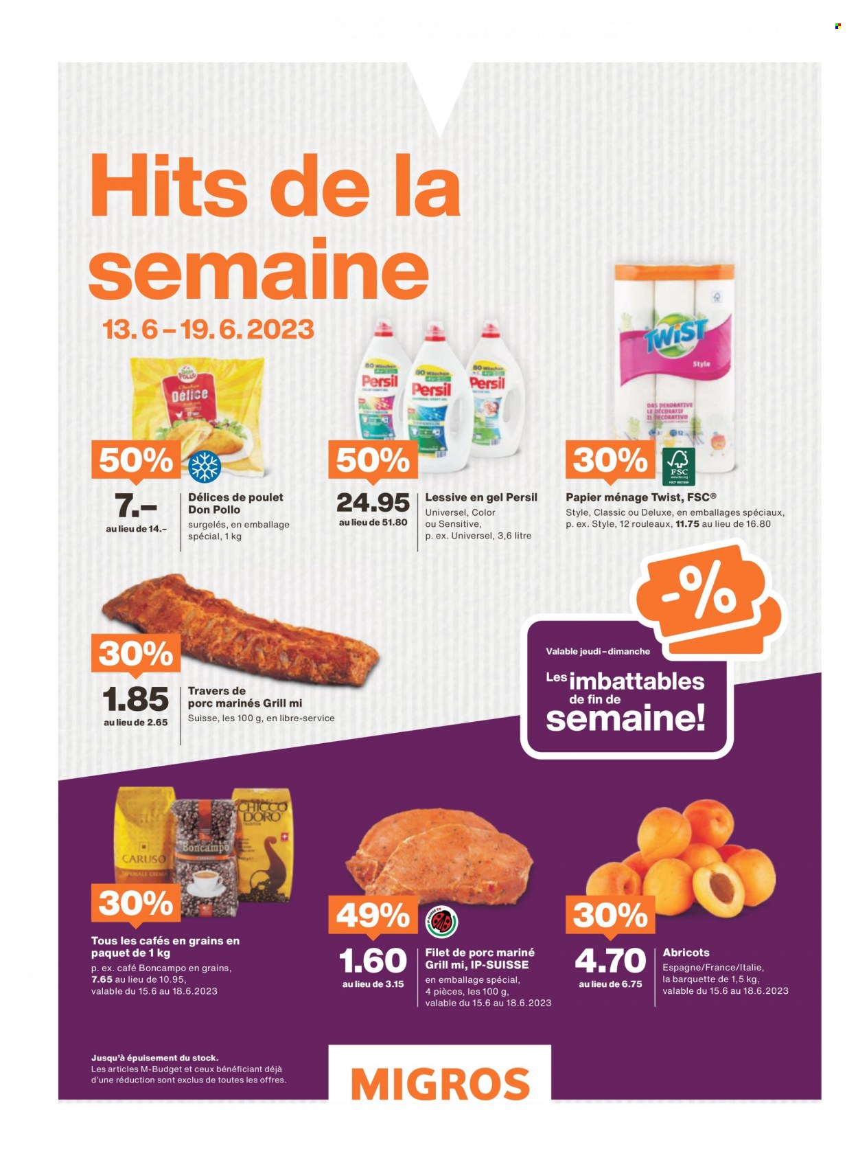 Catalogue Migros - 12.6.2023 - 18.6.2023. Page 72