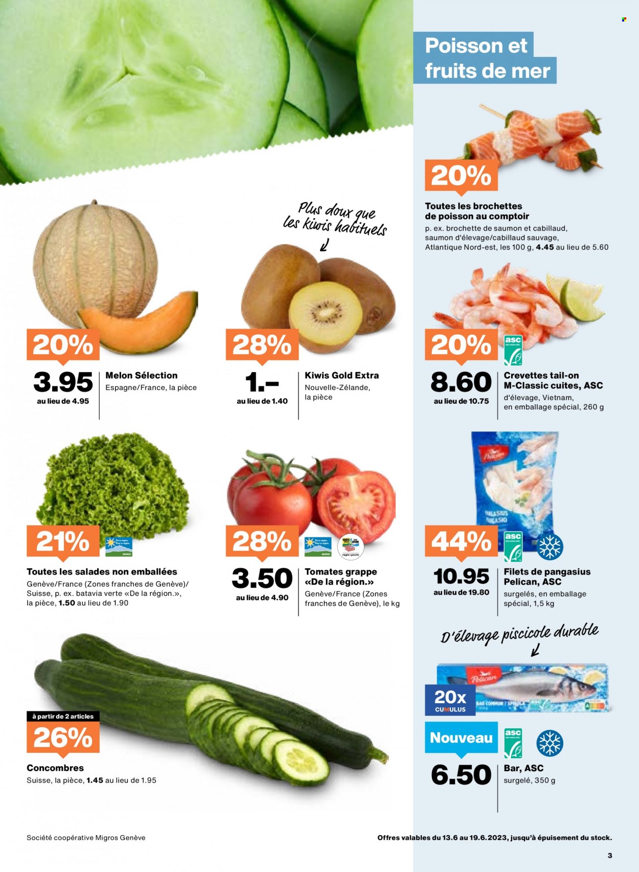 Catalogue Migros - 13.6.2023 - 19.6.2023. Page 3