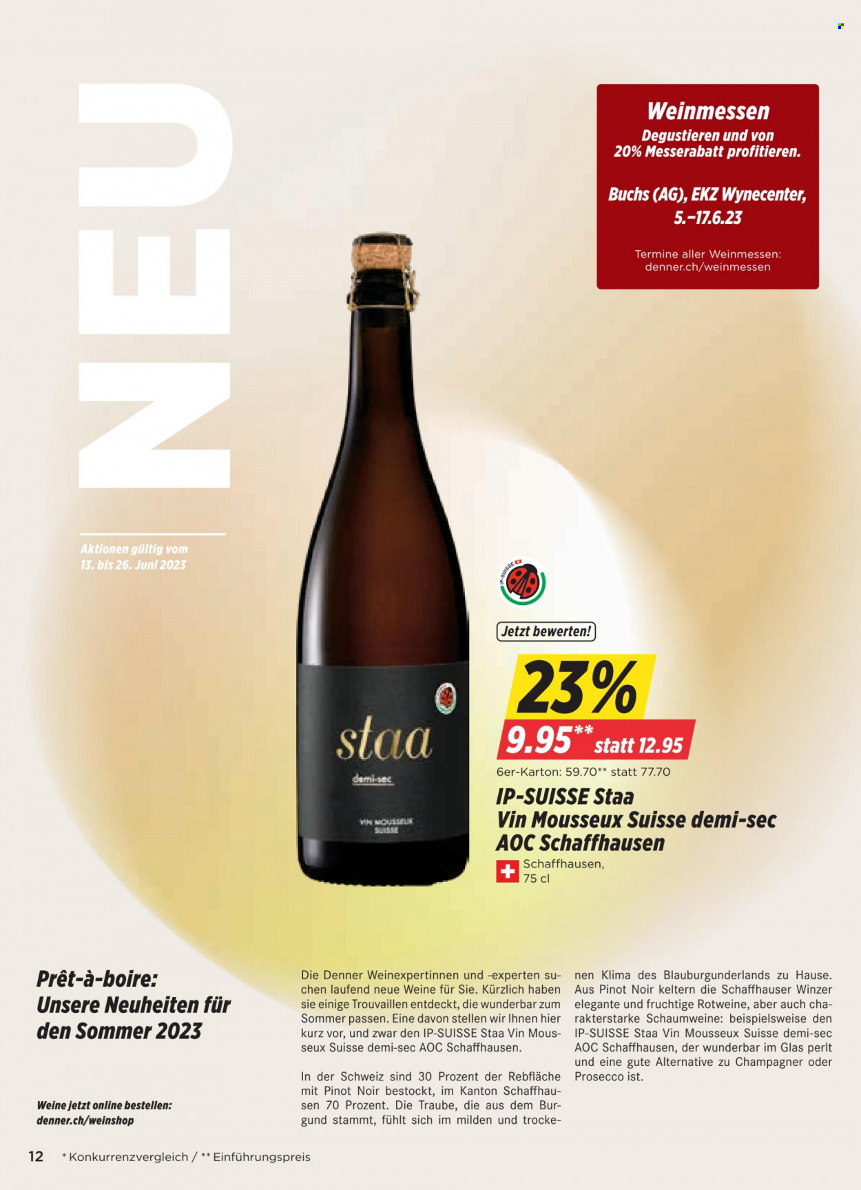 Volantino Denner - 13.6.2023 - 19.6.2023. Pagina 12