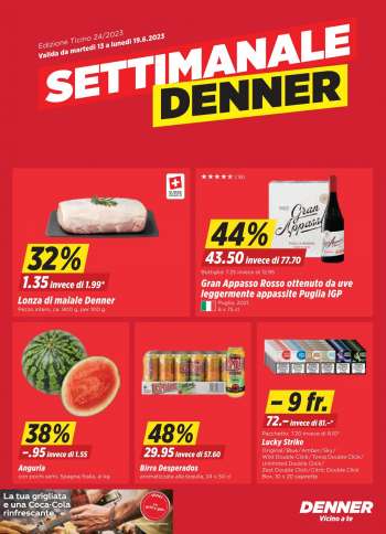 Catalogue Denner - 13.6.2023 - 19.6.2023.