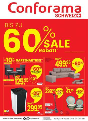 Catalogue Conforama - 20.6.2023 - 3.7.2023.