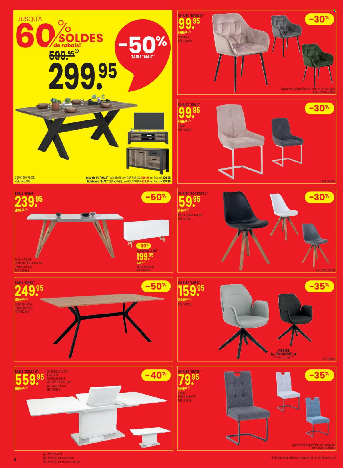 Volantino Conforama - 20.6.2023 - 3.7.2023. Pagina 4