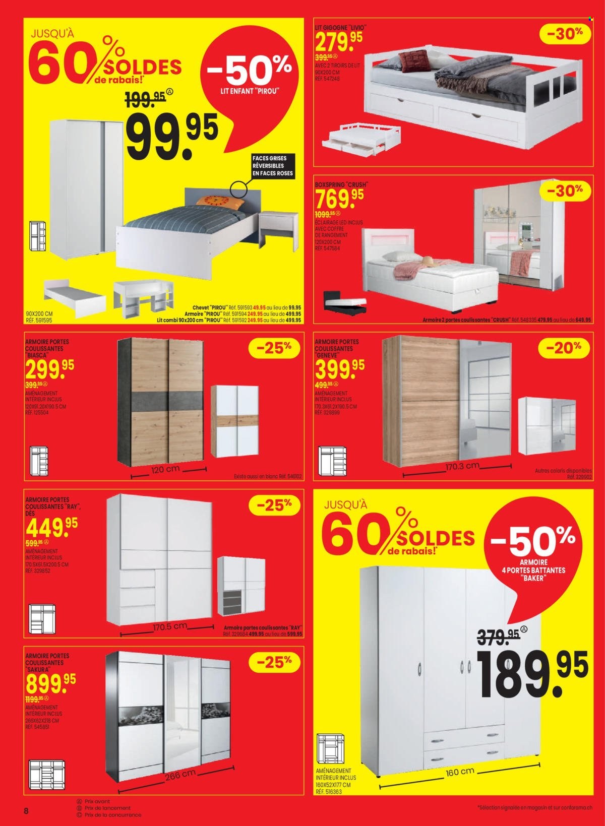 Volantino Conforama - 20.6.2023 - 3.7.2023. Pagina 8