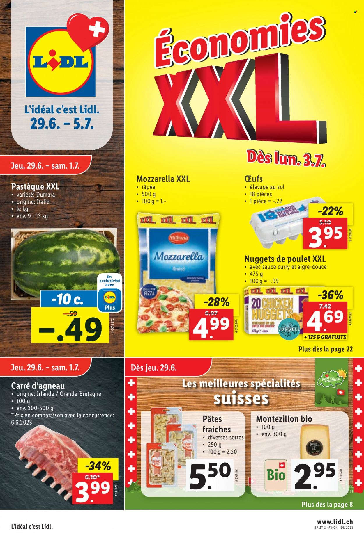 Catalogue Lidl - 29.6.2023 - 5.7.2023. Page 1
