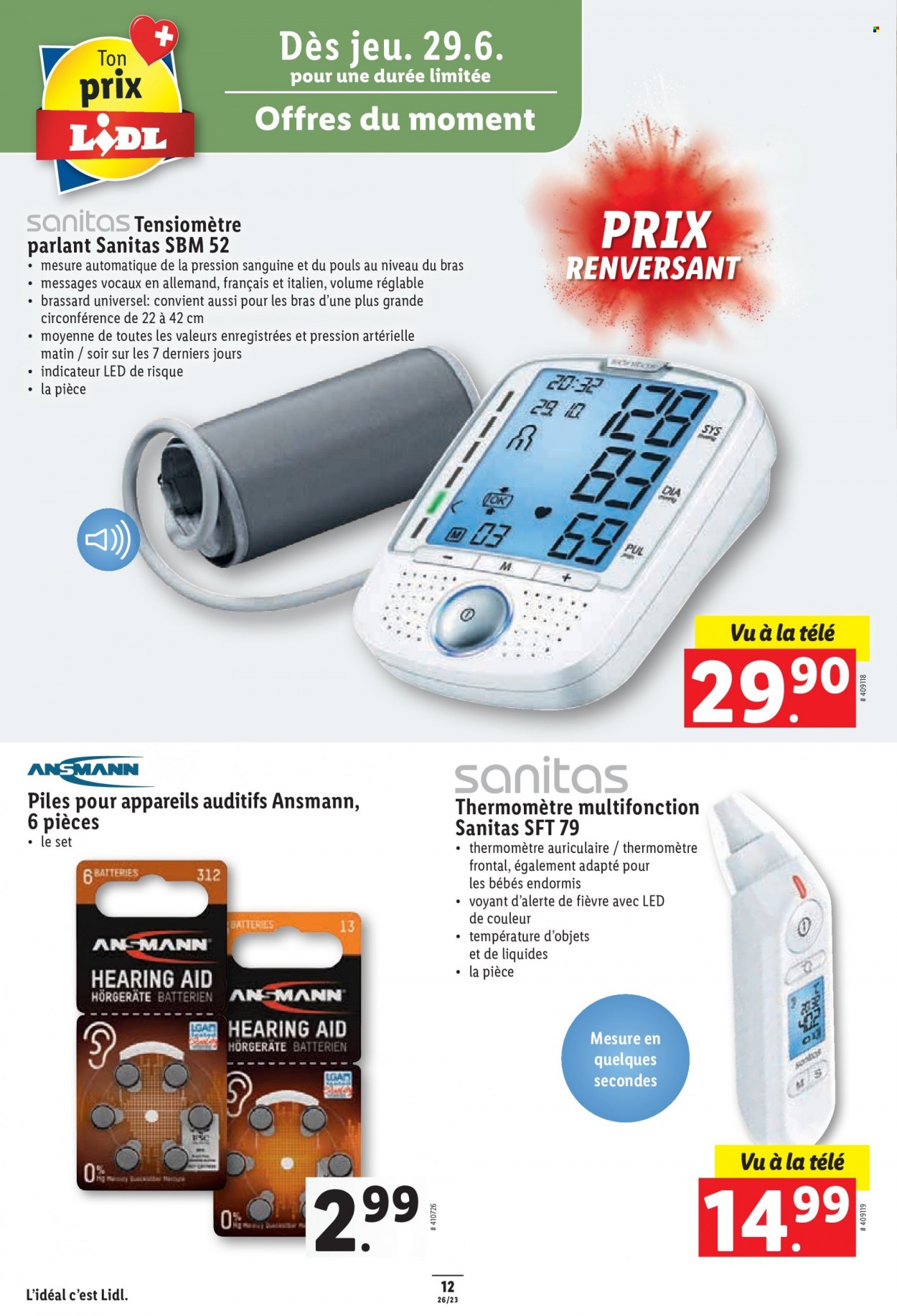 Catalogue Lidl - 29.6.2023 - 5.7.2023. Page 12