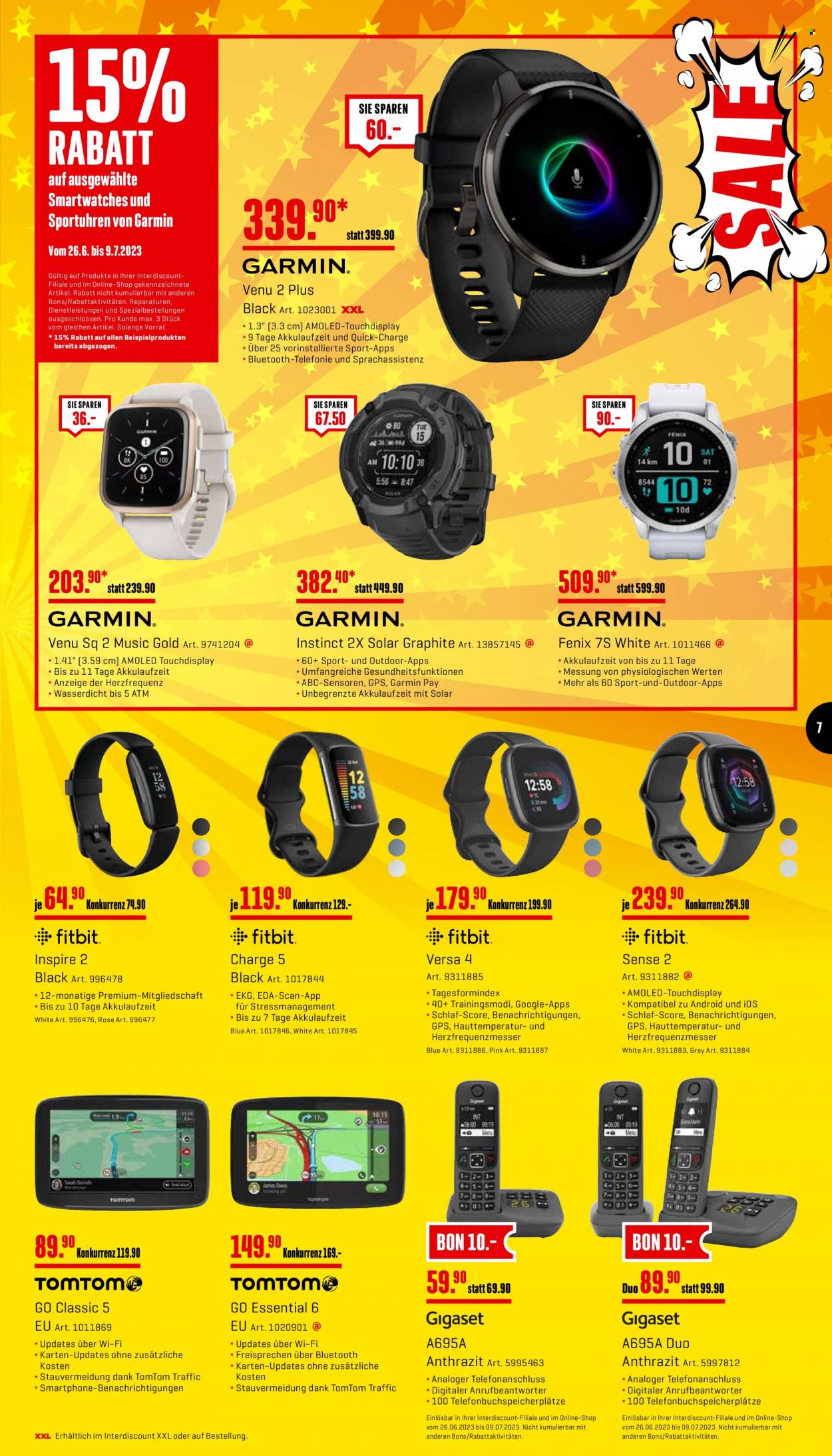 Catalogue Interdiscount - 26.6.2023 - 9.7.2023. Page 7