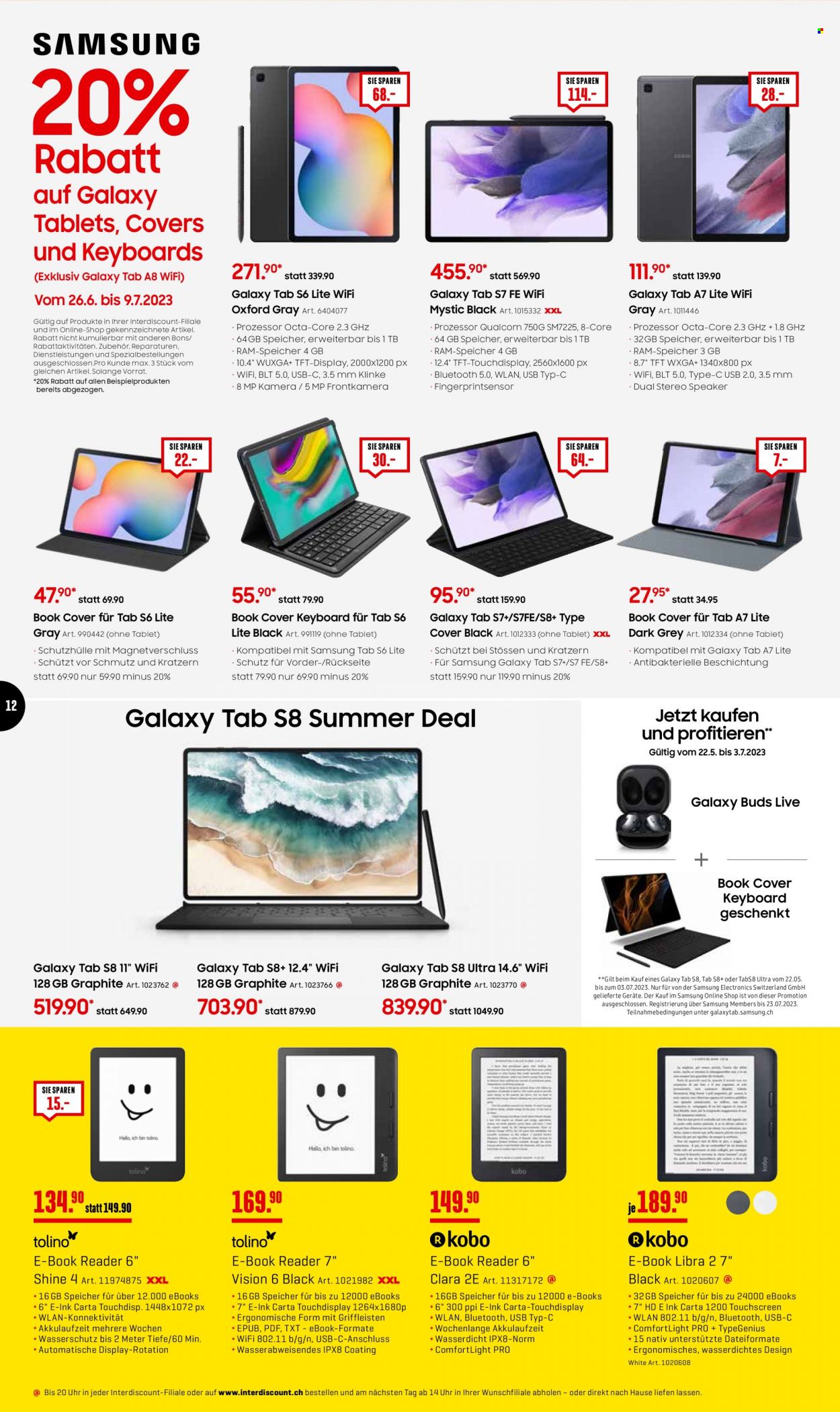 Catalogue Interdiscount - 26.6.2023 - 9.7.2023. Page 12