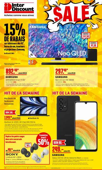 Volantino Interdiscount - 26.6.2023 - 9.7.2023.