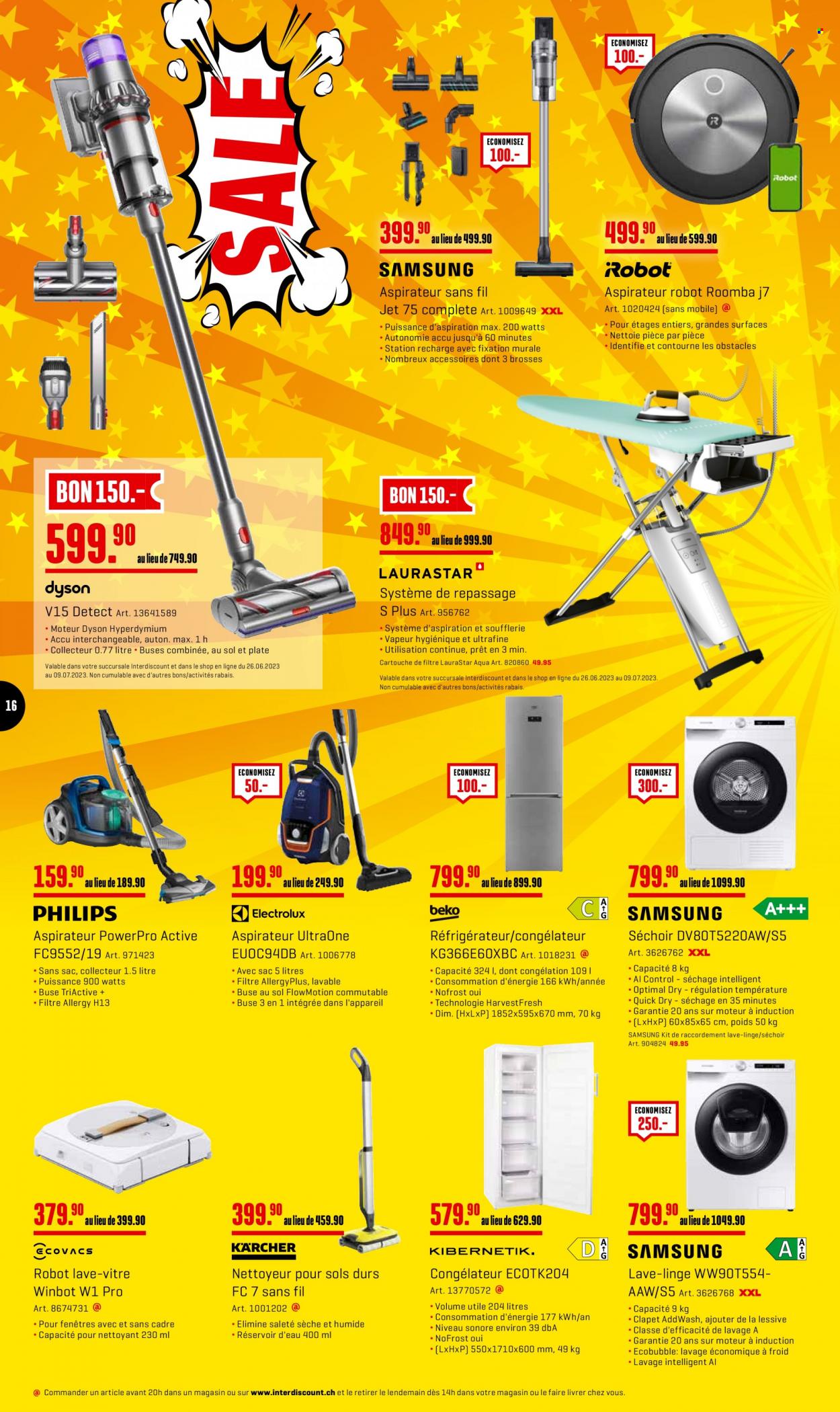 Volantino Interdiscount - 26.6.2023 - 9.7.2023. Pagina 16