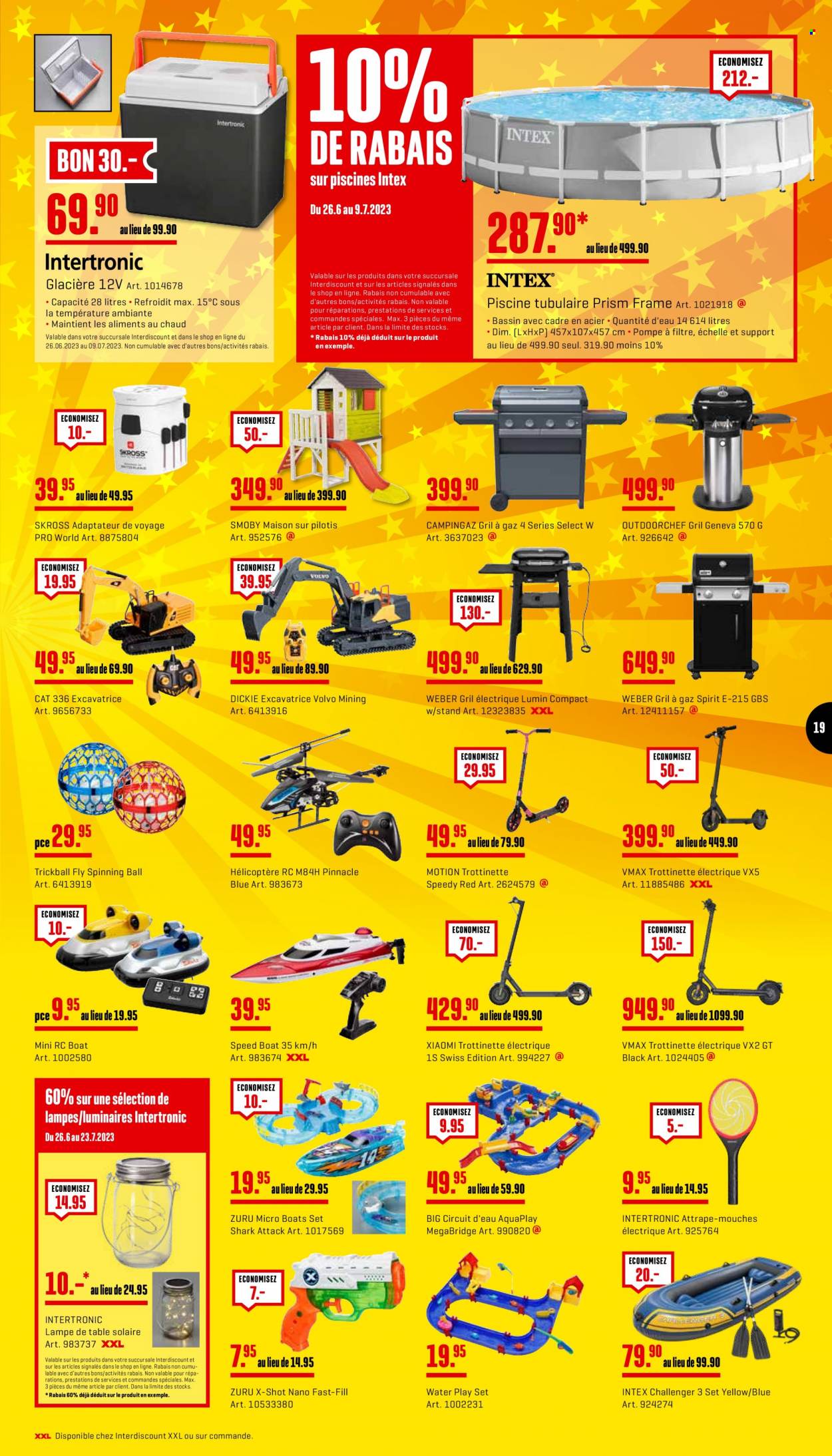 Volantino Interdiscount - 26.6.2023 - 9.7.2023. Pagina 19