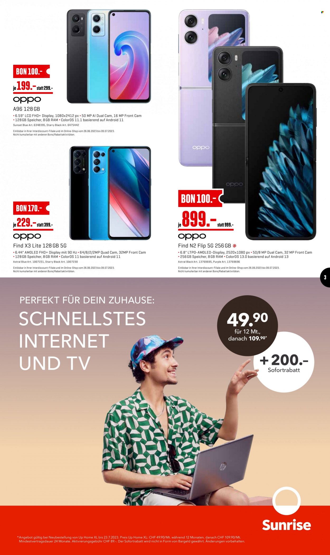 Volantino Interdiscount - 26.6.2023 - 9.7.2023. Pagina 3