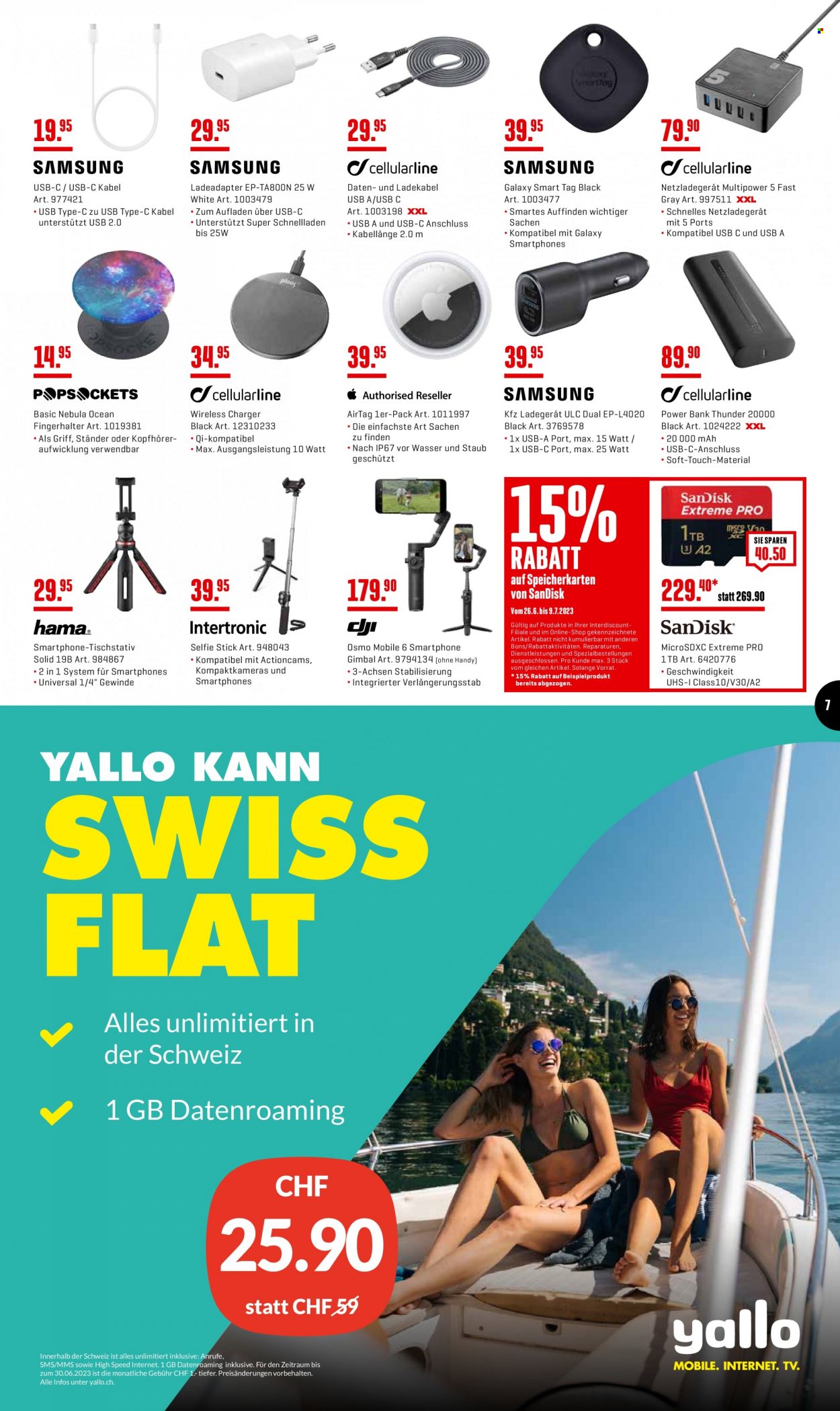 Volantino Interdiscount - 26.6.2023 - 9.7.2023. Pagina 7