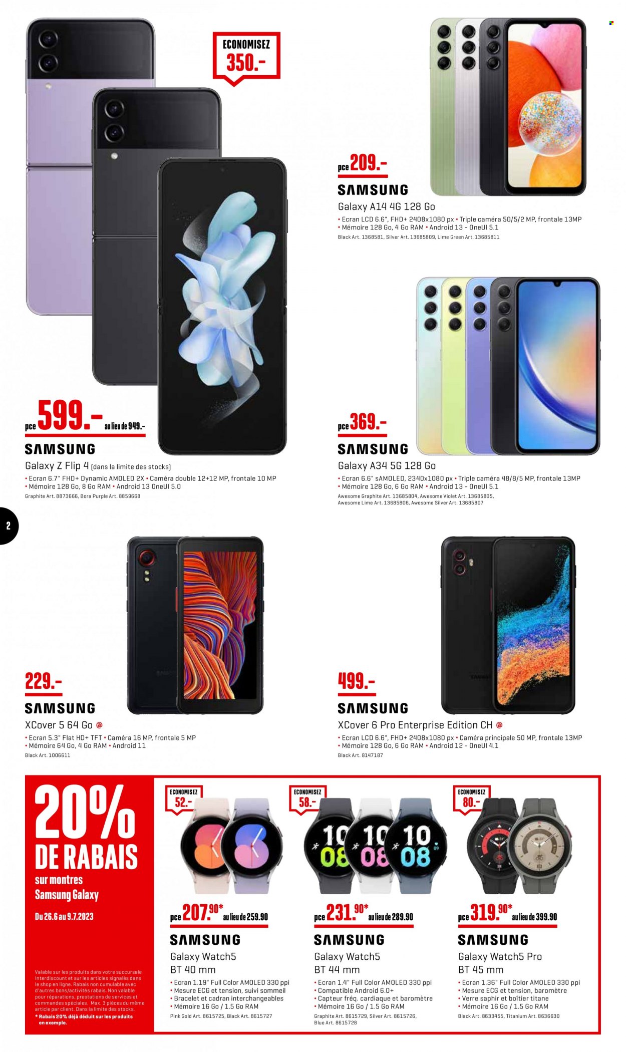 Volantino Interdiscount - 26.6.2023 - 9.7.2023. Pagina 2