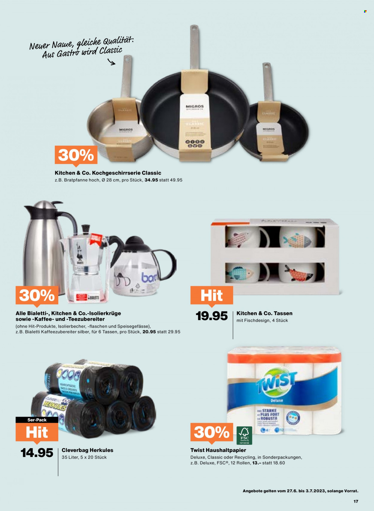 Volantino Migros - 27.6.2023 - 3.7.2023. Pagina 17