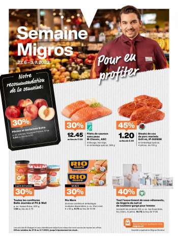 Volantino Migros - 27.6.2023 - 3.7.2023.