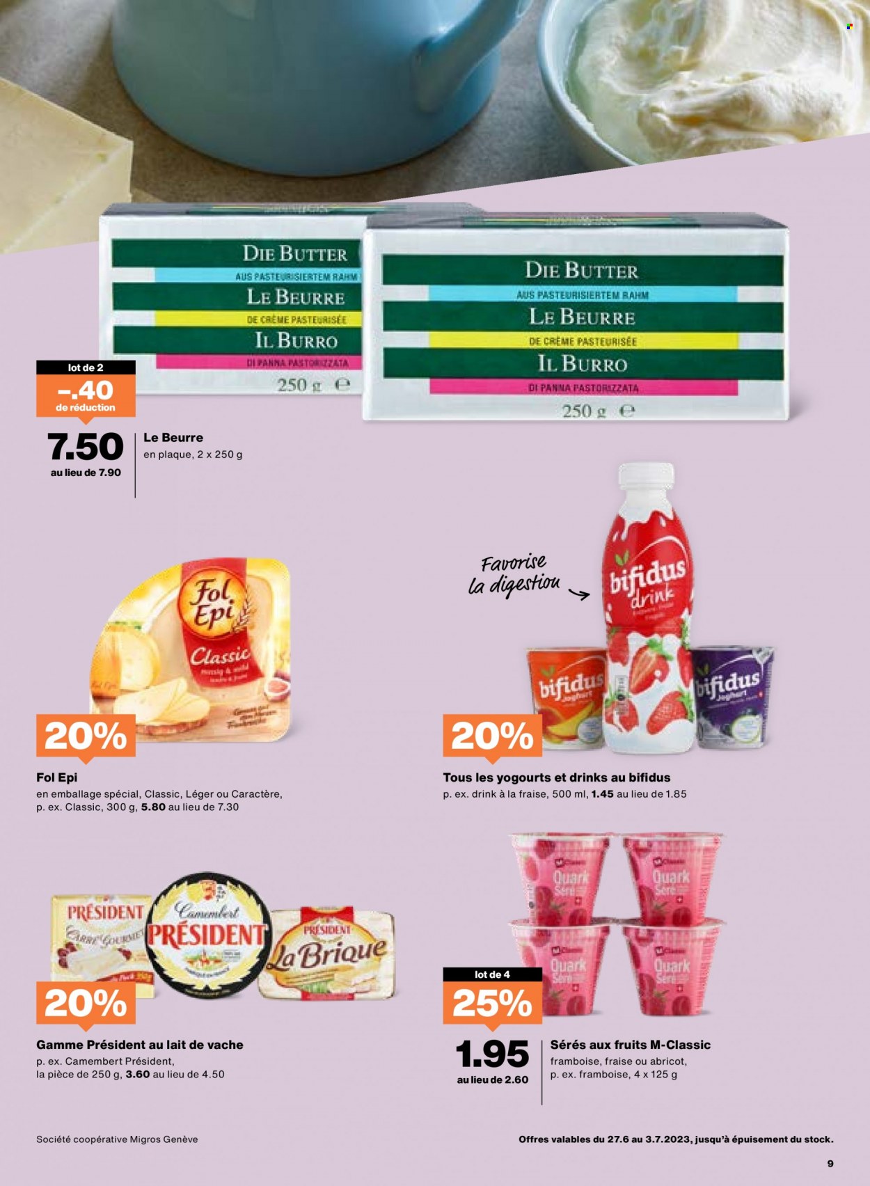 Volantino Migros - 27.6.2023 - 3.7.2023. Pagina 9