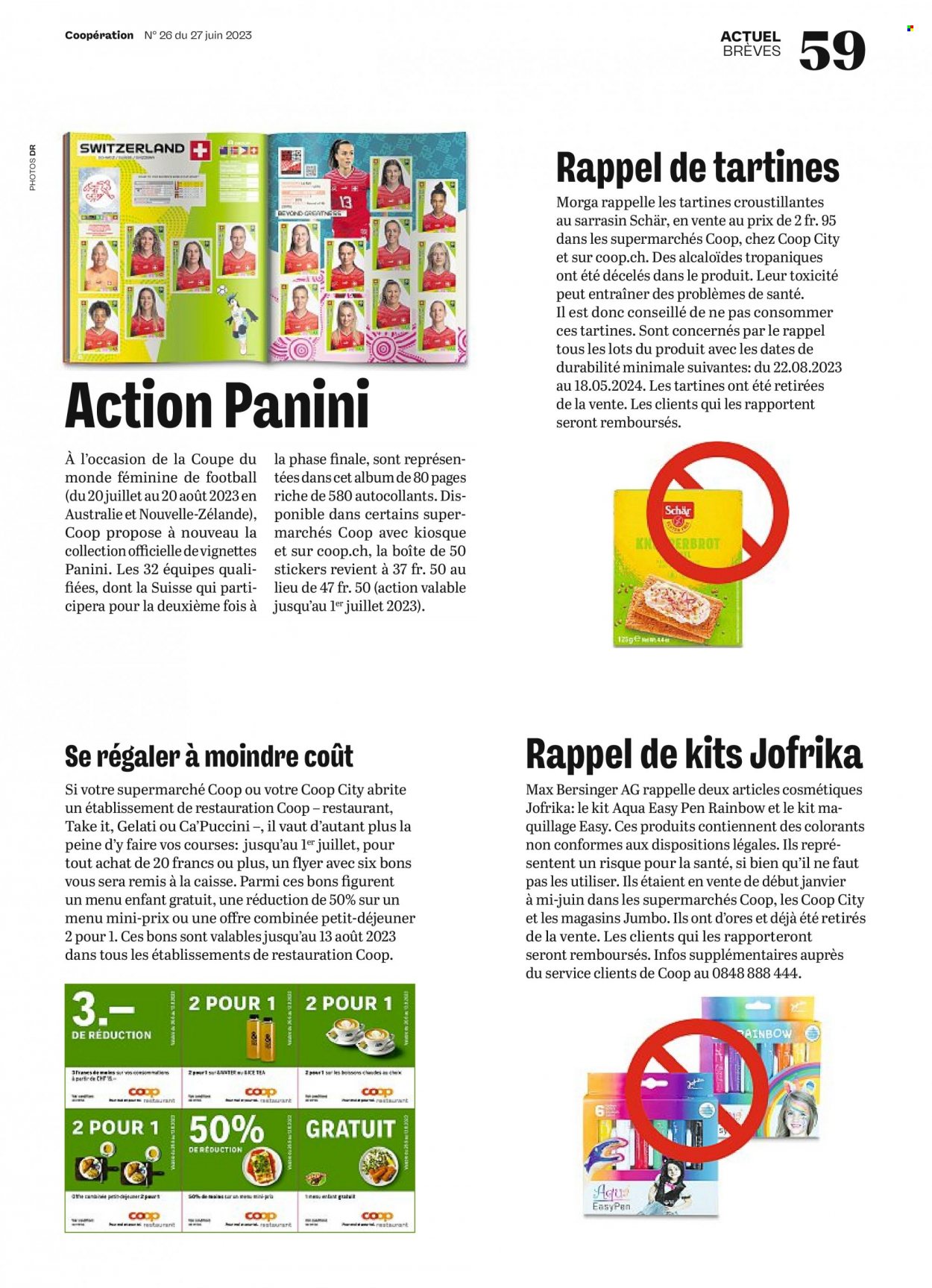 Volantino Coop - 27.6.2023 - 3.7.2023. Pagina 59