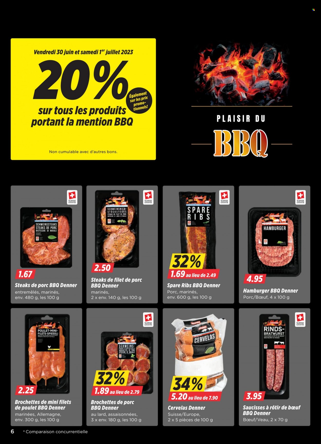 Catalogue Denner - 27.6.2023 - 3.7.2023. Page 6