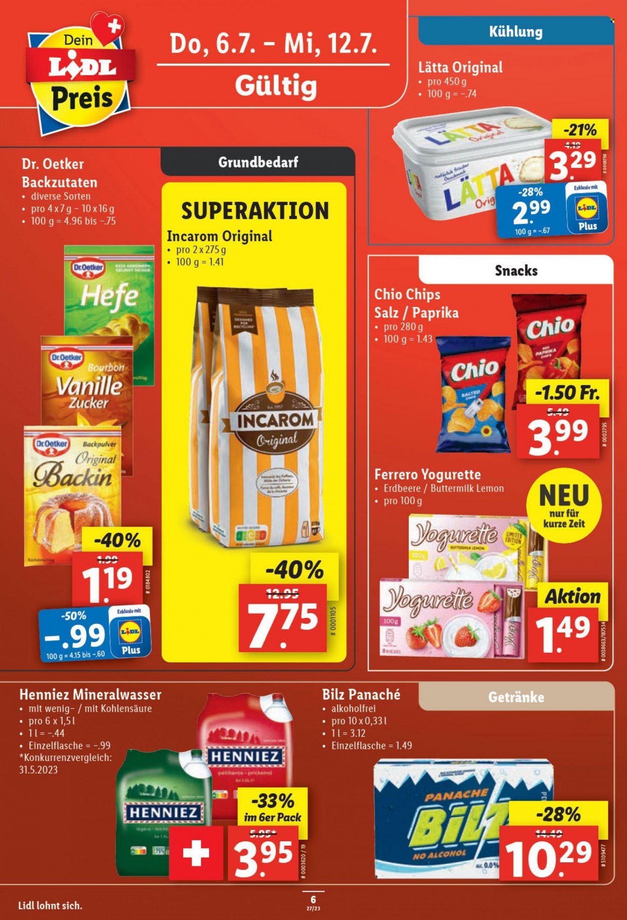 Catalogue Lidl - 6.7.2023 - 12.7.2023. Page 6