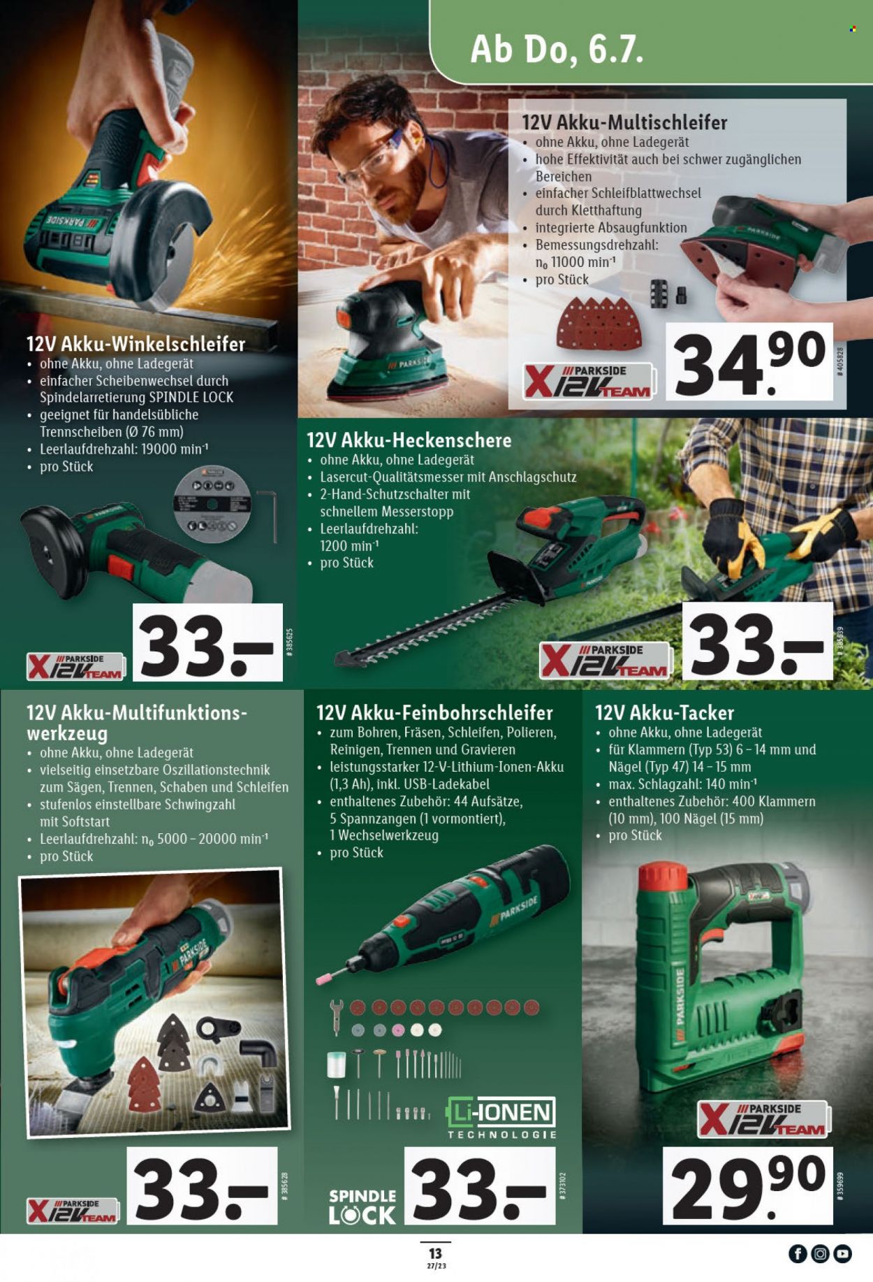 Catalogue Lidl - 6.7.2023 - 12.7.2023. Page 13