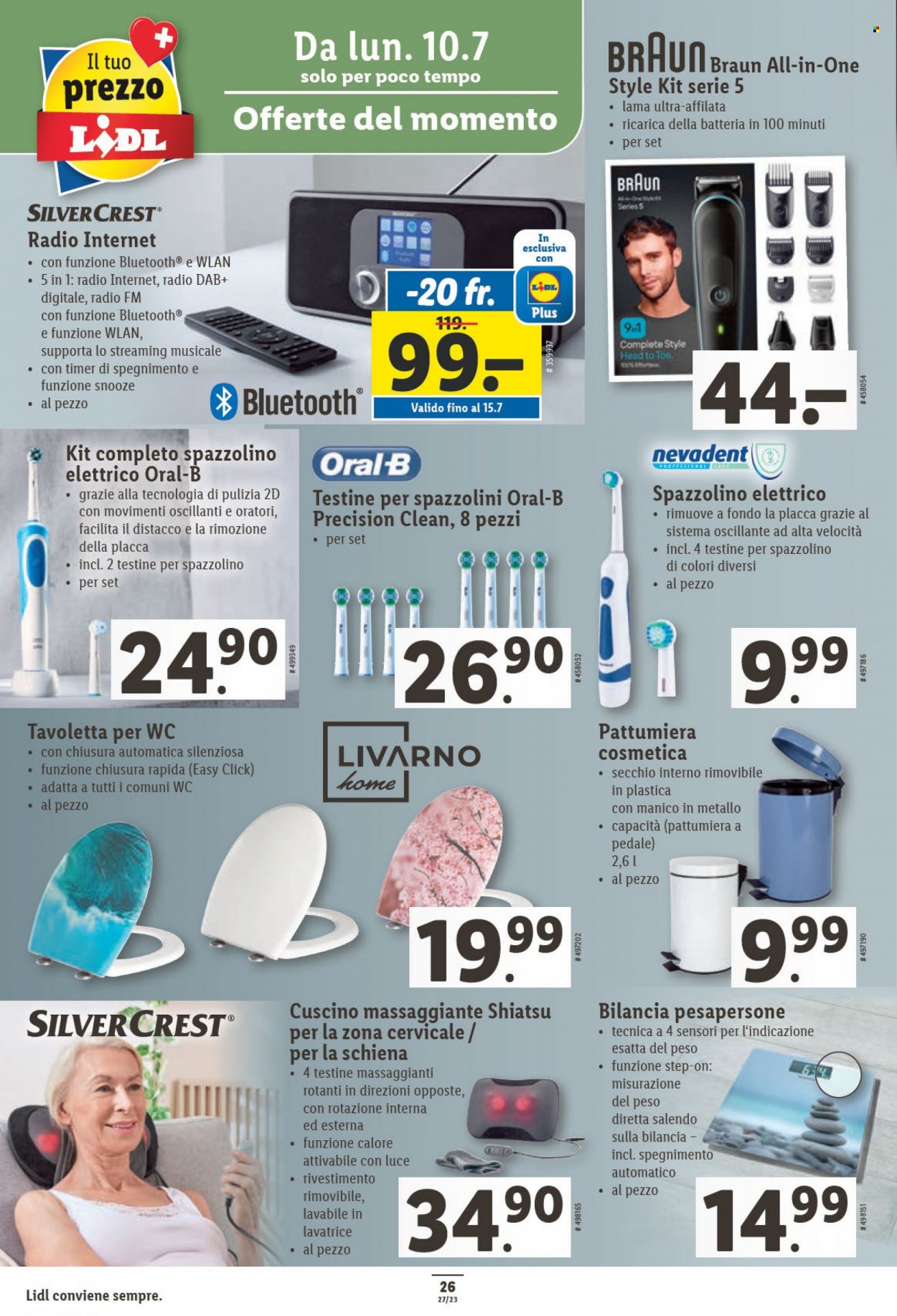 Volantino Lidl - 6.7.2023 - 12.7.2023. Pagina 26