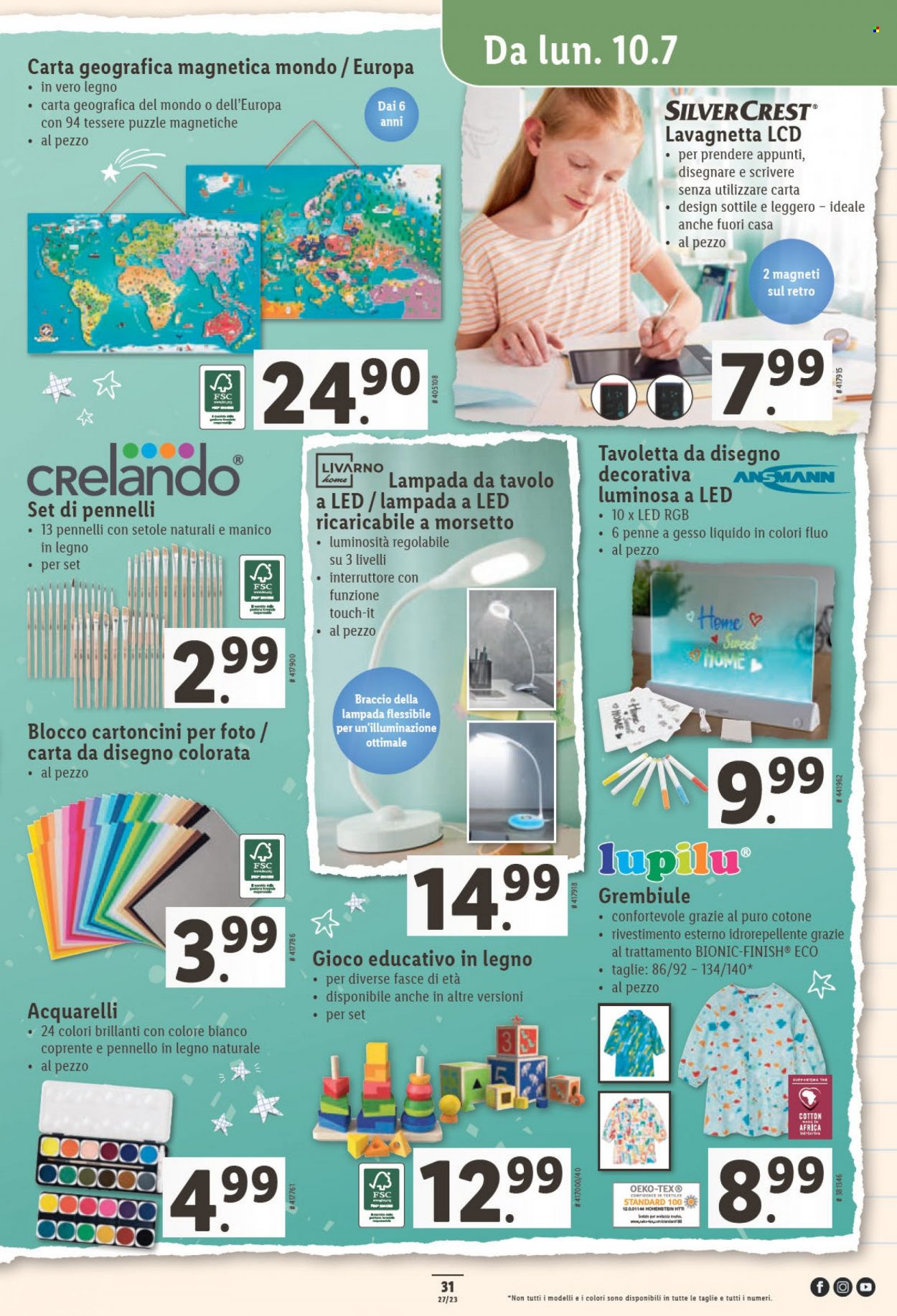 Volantino Lidl - 6.7.2023 - 12.7.2023. Pagina 31
