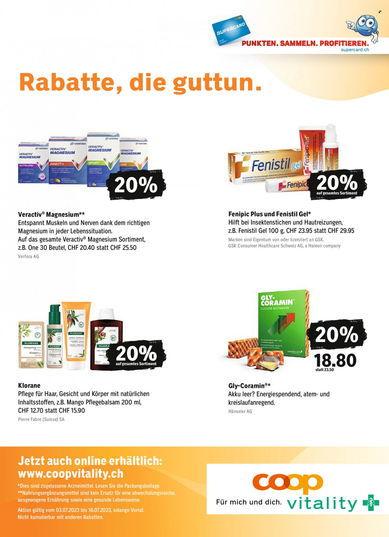 Prospekt Coop - 4.7.2023 - 9.7.2023. Seite 60