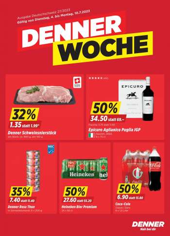 Volantino Denner - 4.7.2023 - 10.7.2023.