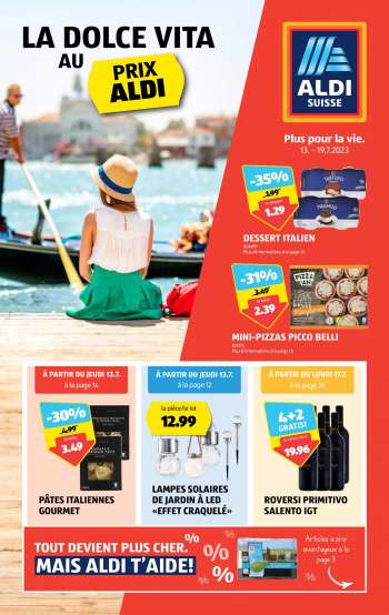 Volantino Aldi - 13.7.2023 - 19.7.2023.