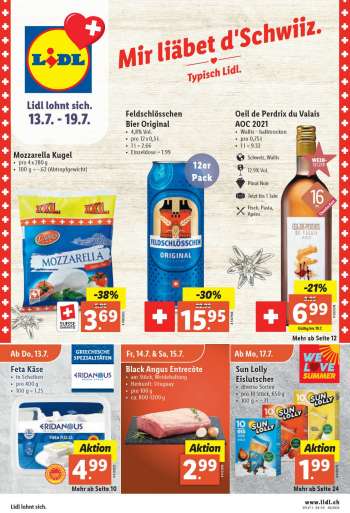 Prospekte Lidl - 13.7.2023 - 19.7.2023.