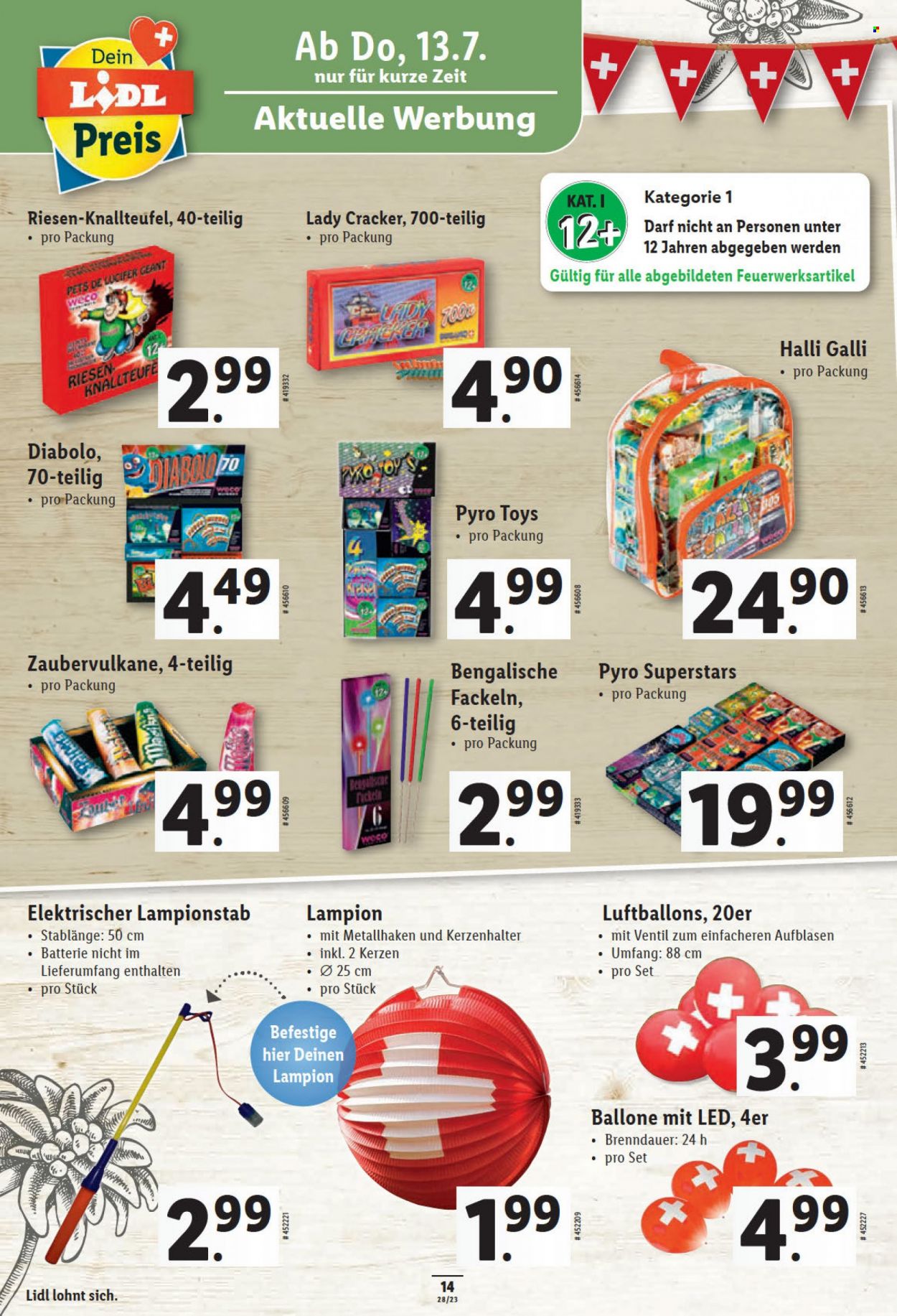 Volantino Lidl - 13.7.2023 - 19.7.2023. Pagina 14