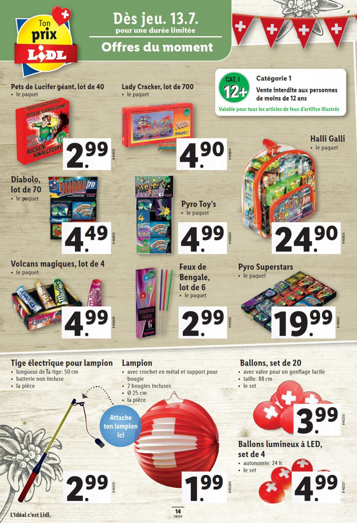 Volantino Lidl - 13.7.2023 - 19.7.2023. Pagina 14