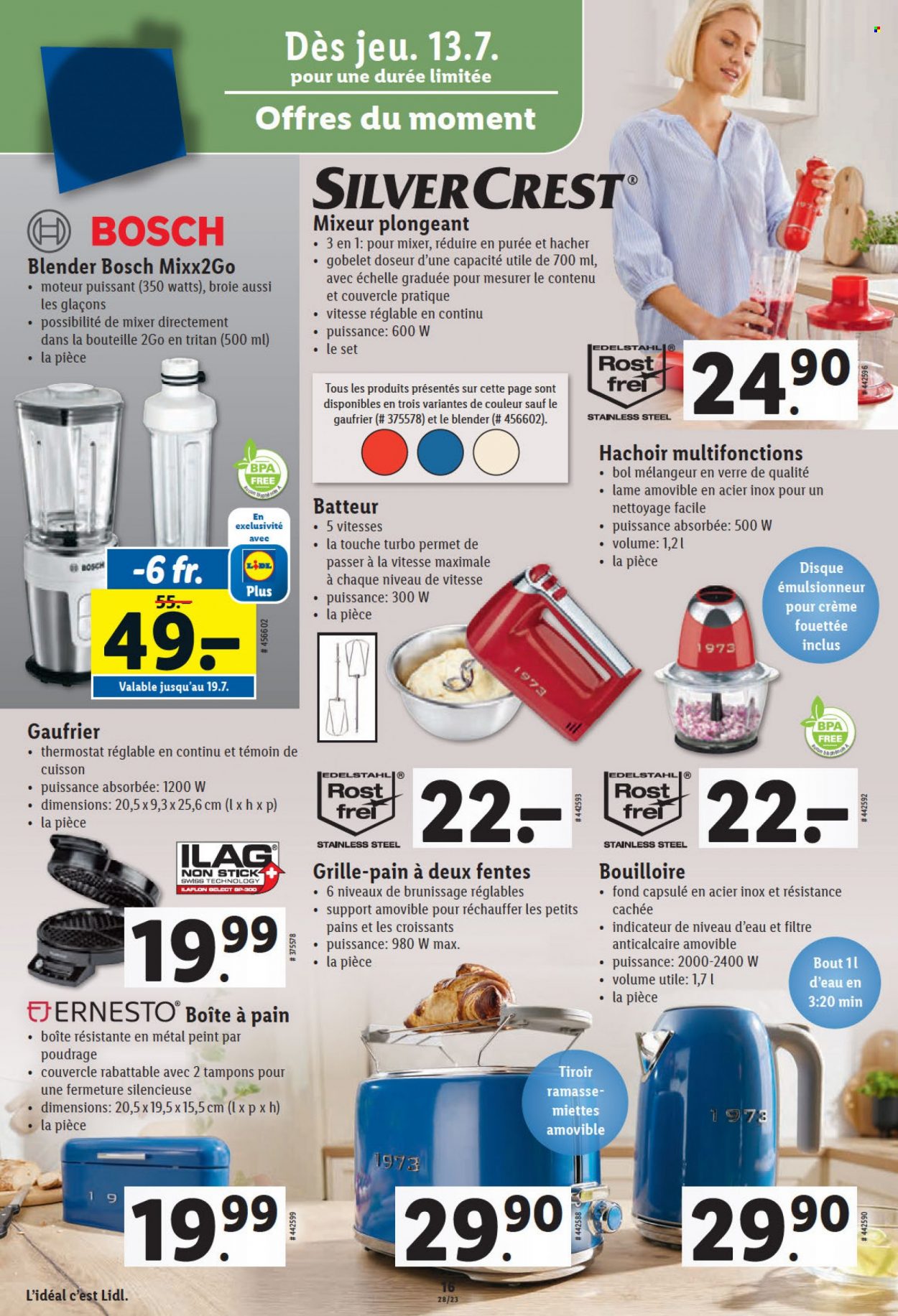 Volantino Lidl - 13.7.2023 - 19.7.2023. Pagina 16