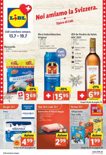 Volantino Lidl - 13.7.2023 - 19.7.2023.